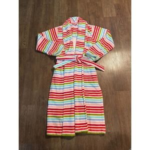Victoria’s Secret Terrycloth Robe Size XS/S Rare Vintage 90's rainbow color robe